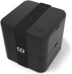 Monbento Square ételhordó doboz - Onyx