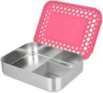 LunchBots Large Trio ételdoboz - Pink