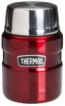 Thermos Food Jar ételtermosz kanállal - 470 ml - bordó