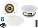 Power Dynamics WCS80 2 utas aktív beépíthető, álmennyezeti hangszórópár (8") + Bluetooth + WiFi (952596)