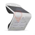 V-TAC LED Соларно Тяло 7523 - 3W PIR VT-768 Бяло (PIR VT-768)