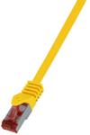 LogiLink Patch cable S-FTP Cat. 6 0.5m, Yellow, CQ2027S