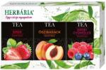 Herbária Triopack fekete tea (erdei gyümölcs, őszibarack, eper) - 3×20 filter - biobolt