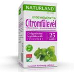 Naturland Citromfűlevél-gyógynövénytea - 25 filter