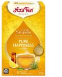 YOGI TEA Tiszta Boldogság tea - 17 filter/doboz - biobolt