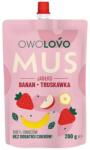 OWOLOVO 100% gyümölcspüré MUS Alma-Eper-Banán - 200g - biobolt