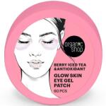  Organic Shop Ragyogást adó gél szemmaszk bogyós jegesteával és antioxidánssal - 60db - biobolt