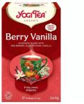 YOGI TEA Bogyós Gyümölcsös tea vaníliával - 17 filter/doboz - biobolt