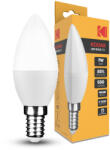 Kodak Max LED Izzó Gyertya (Candle) C37 7W E14 270° 2700K (560 lumen) (20201074)