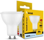 Technik LED Izzó Spot Alu-Plastic 4, 7W GU10 110° 6000K (350 lumen) ERP (MTL-GU106000K4-7WN)