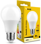 Technik LED Izzó Globe A60 8, 8W E27 360° 4000K (806 lumen) ERP (MTL-G4000K8-8WE27N)