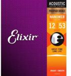 Elixir Nanoweb Ph/Bronze 12-53 - Set corzi chitara acustica (3313216052)