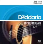 D'Addario EJ11 80/20 Bronze - Set Corzi Chitara Acustica 12-53 (EJ11)