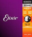 Elixir Nanoweb Bronze 11-52 - Set Corzi Chitara Acustica (3313211027)