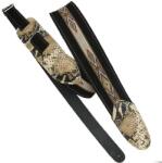 LM Straps Suede Hitch Snake End - Curea Chitara (LS-32 BK)