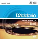 D'Addario D`Addario EZ910 - Set Corzi Chitara Acustica 11-52 (EZ910)