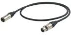 Proel ESO210LU05 XLR-XLR - Cablu Microfon 0.5M (ESO210LU05)