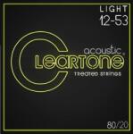 Cleartone 80/20 Bronze Acoustic 12-53 - Set Corzi Chitara Acustica (7612)