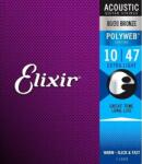 Elixir Polyweb Bronze 10-47 - Set corzi chitara acustica (3313211000)