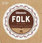 D'Addario EJ32C Folk Clear Nylon - Set Corzi Chitara Clasica (EJ32C)