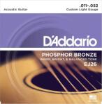 D'Addario EJ26 Phosphor Bronze - Set Corzi Chitara Acustica 11-52 (EJ26)