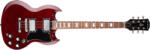Arrow Guitars Arrow Twincut SG22 Cherry Pie Rosewood/Black - Chitara Electrica (L2050142)