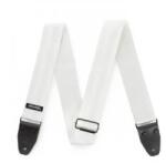 Dunlop DST70-01WH Deluxe Seatbelt White Strap - Curea Chitara (32700162001)
