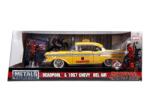 Simba Toys Yellow Taxi Chevy 1957 Dead Pool 1:24 (253225001)