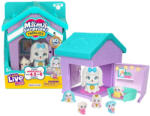 Moose Little Live Pets - Mama Surprise - Mama háza - Máltai selyemkutya család (LLP26703)