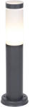 QAZQA Antracit szürke kertlámpatest 45 cm IP44 - Rox (91367)
