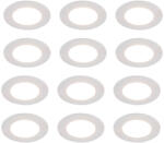 QAZQA 12 db-os beépíthető spotlámpa szett fehér, Dim-to-Warm LED-del 7W IP65 - Blanca (109340)
