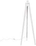 QAZQA Rusztikus állólámpa állvány fehér - Tripod Classic (103480)