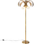 QAZQA Vintage állólámpa arany 156 cm 2-lámpás - Botanica (98029)