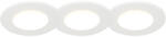 QAZQA 3 db beépített spotlámpa készlet fehér LED-del 3000K 4W IP65 - Blanca (97436)