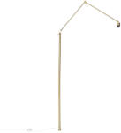 QAZQA Kar állólámpahoz arany - Editor (104326)