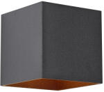 QAZQA Kültéri fali lámpa fekete, LED-del, 2-fényes, IP65, szolár - Charlene (109466)