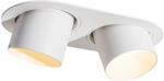 QAZQA Kerek beépíthető spotlámpa fehér GU10 70 mm dönthető 2-fényes - Installa (108282)