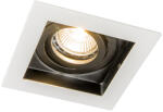 QAZQA Okos süllyesztett spotlámpa fehér, WiFi-vel, GU10, állítható - Carree (104614)
