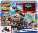 Mattel Hot Wheels - Monster Trucks Entry Challenge Arena Smashers - Provocarea Smash Race (HNB89)