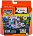 Mattel Matchbox Set - Action Drivers Centrul De Colete Fedex (HLY62)