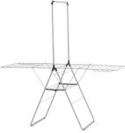 Brabantia Сушилник за дрехи Brabantia Hangon 1004172, 25 м, 8 закачалки, Заключване за деца, Допълнителен прът, Инокс (1004172)