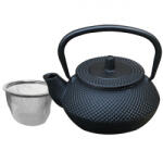 Kinghoff Чугунен чайник Kinghoff KH 1817, 300 ml, Филтър, Индукция, Черен (KH 1817)