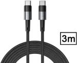 Tech-Protect Ultraboost 100W PD Type-C/Type-C adat- és töltőkábel 3m - fekete