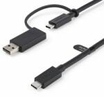StarTech - 1 m-es (3, 3 láb) USB-C kábel USB-A adapterrel - USBCCADP (USBCCADP)