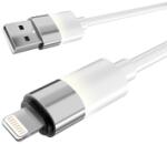 AVAX CB314 GLOWY 27W USB-C - Lightning gyorstöltő kábel 1m, fehér (AVAX_CB314)