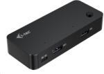 i-tec univerzális KVM HUB 2x USB-C 2x USB-A 3.0 port (CAKVMHUB2A2C)