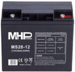 CARSPA MHPower MS20-12 AGM 12V/20Ah T5 ólomsavas akkumulátor (MS20-12)