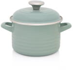 Metalac Oala cu capac Standard Metalacemail, 16cm, 2l, Verde pastel (388628)