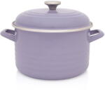 Metalac Oala cu capac Standard Metalacemail, 24cm, 6.75l, lila pastel (388634)