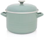 Metalac Oala cu capac Standard Metalacemail, 24cm, 6.75l, Verde pastel (388630)